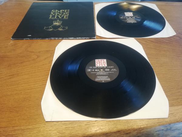 Simple Minds Live in the City of Light 1987 Virgin Records 303069 Doppel LP Deutsche Pressung VG/VG